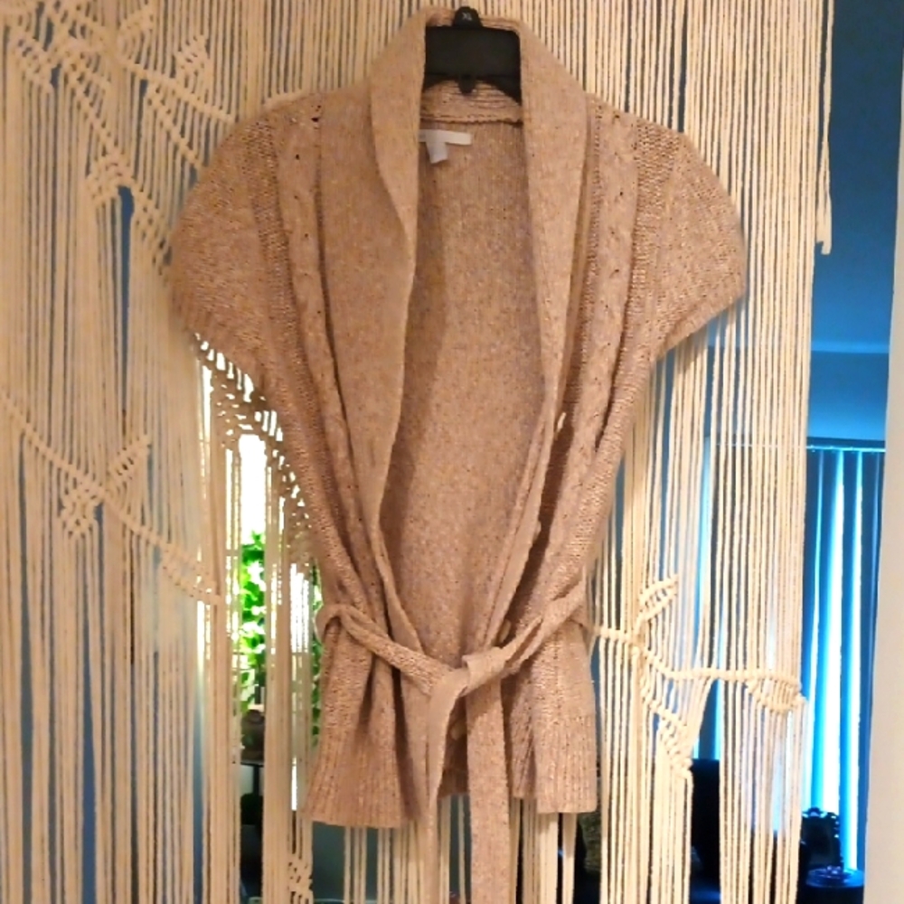 Vintage Old And Navy Base Sweater Vest Cotton And Wool Size Medium